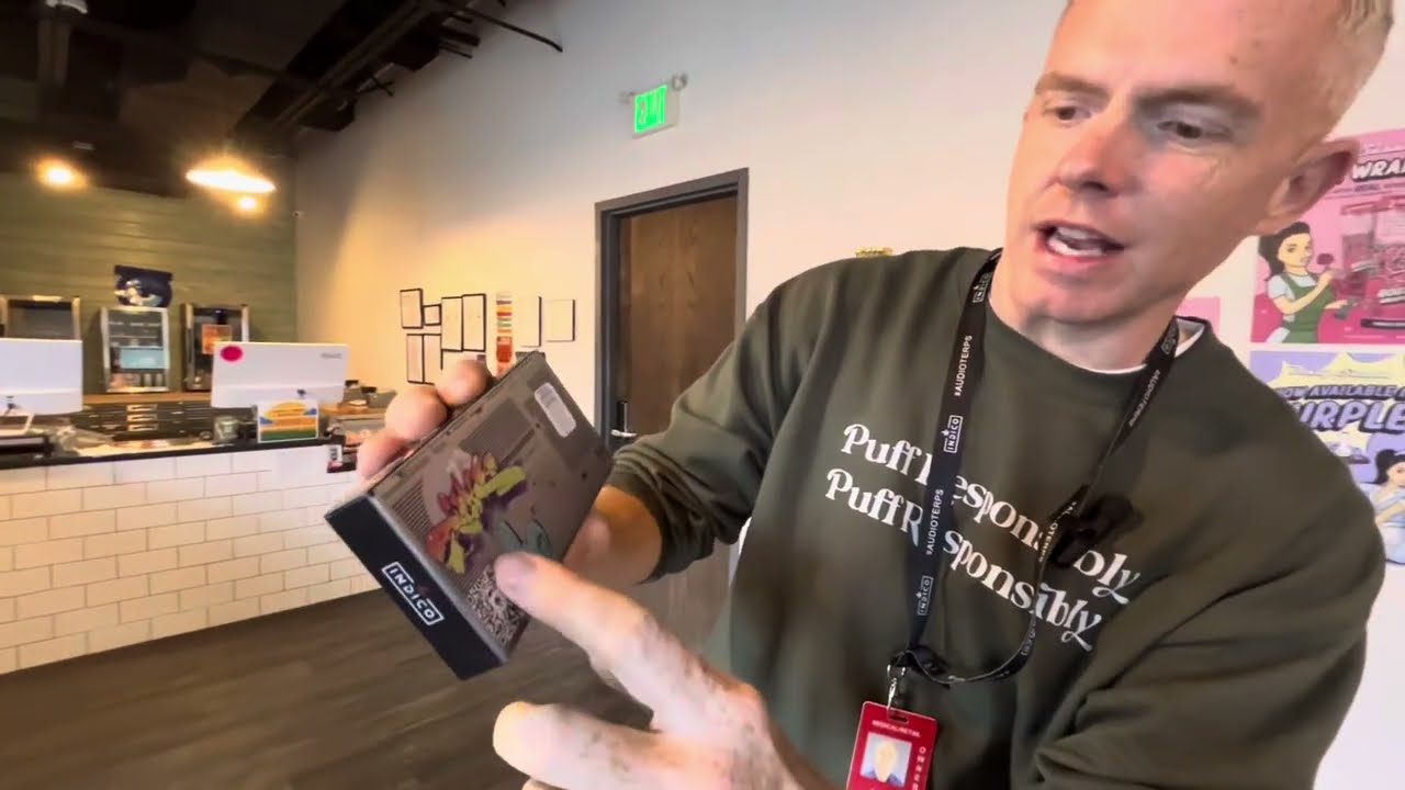 Owen AKA DJ Thriller Showing Us Around Indico Medical Dispensary In Colorado Springs