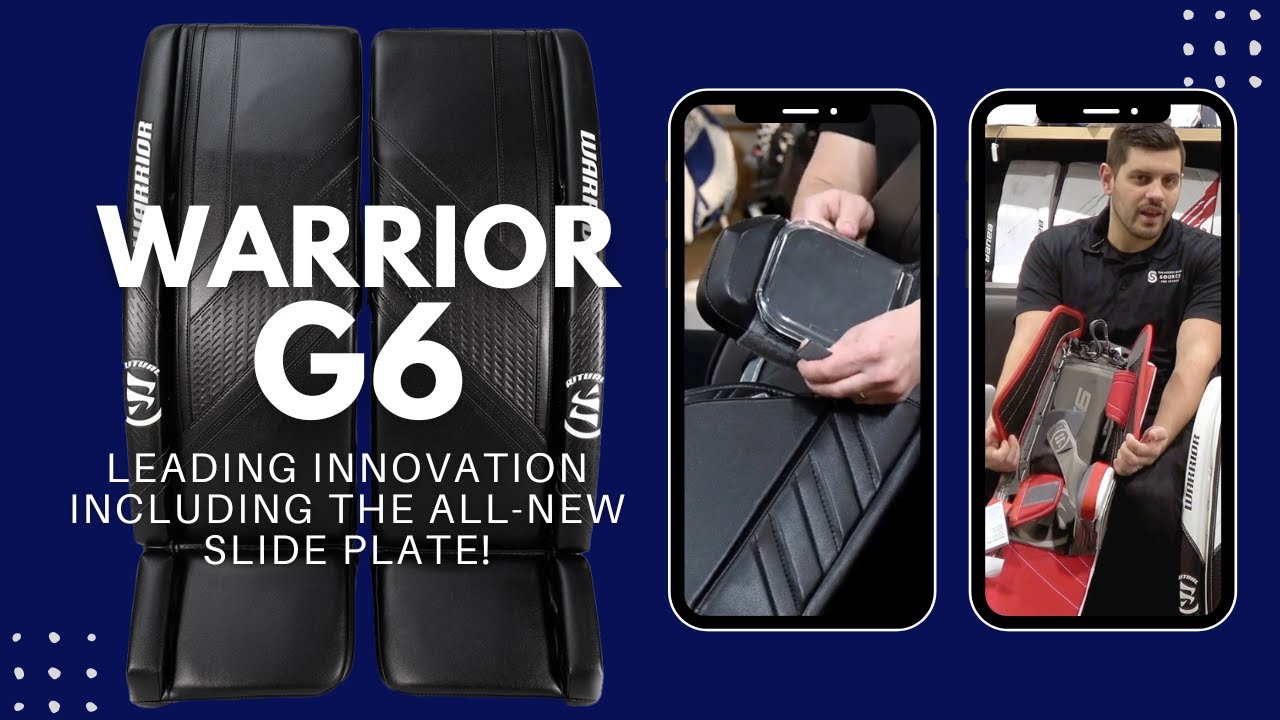 Warrior G6 Goalie Leg Pads