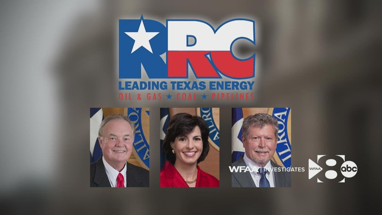 Texas Railroad Commissioners have financial stakes in the oil and gas companies that they regulate,