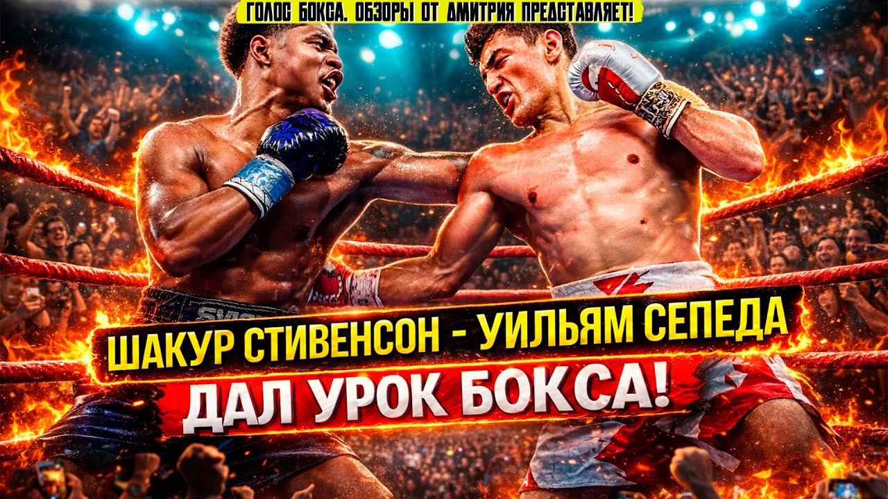 КЛАССНЫЙ БОКС! Обзор титульного боя Шакур Стивенсон - Уильям Сепеда