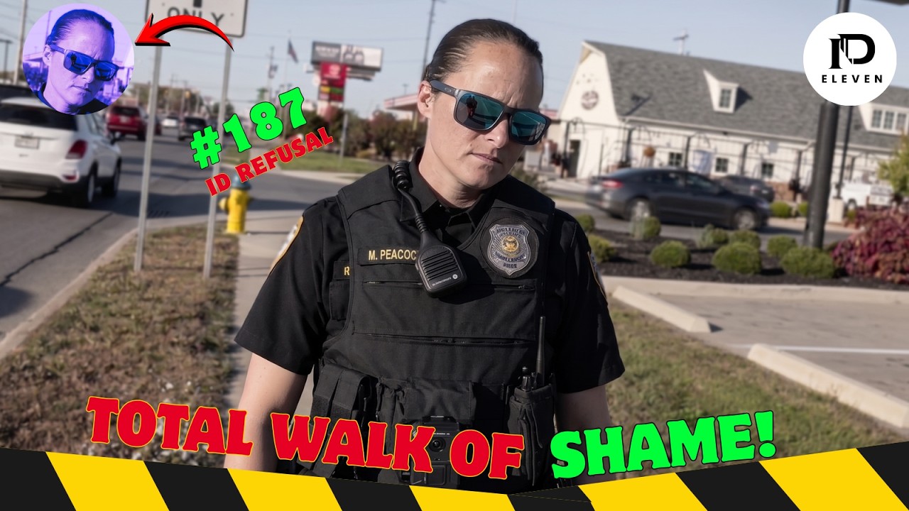 Top Unlawful Stop Ever Ends In Total Police Walk Of Shame| ID Refusal
