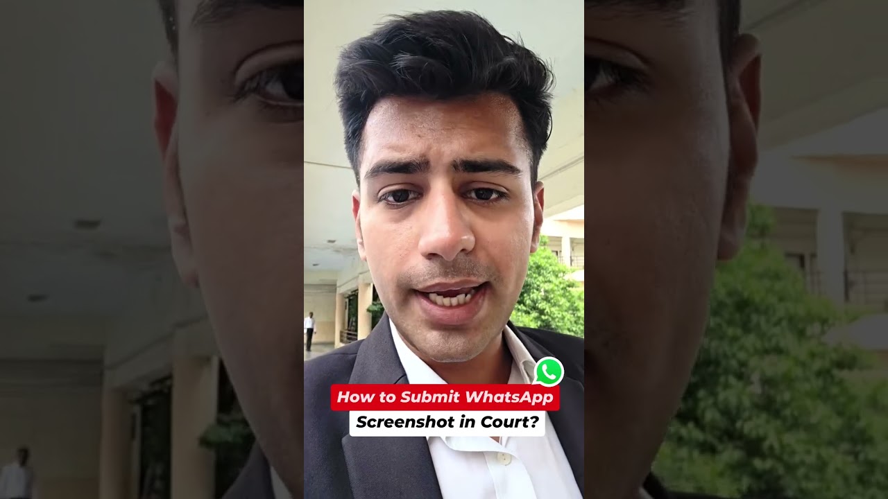 Here&rsquo;s how to present a WhatsApp chat screenshot in court legally |Adv Priyan Singh