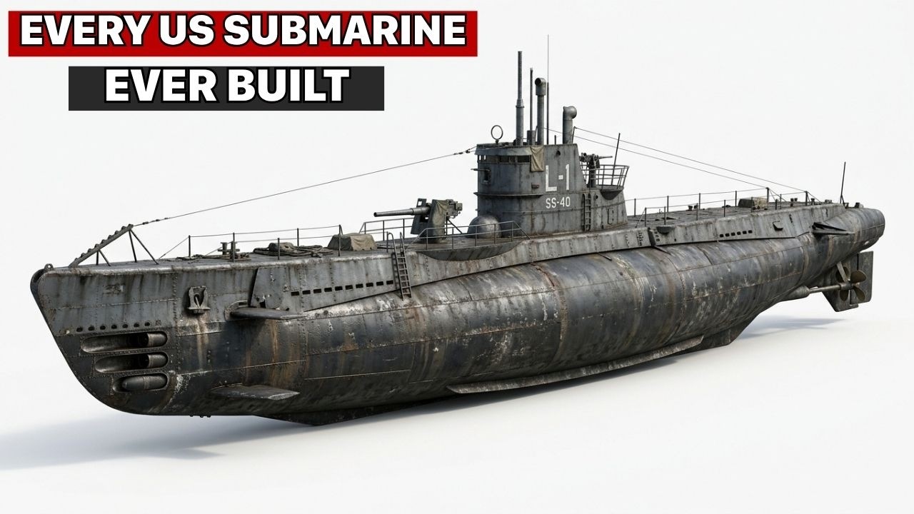 Все классы американских подводных лодок, когда-либо построенных | От USS Holland до атомных гигантов