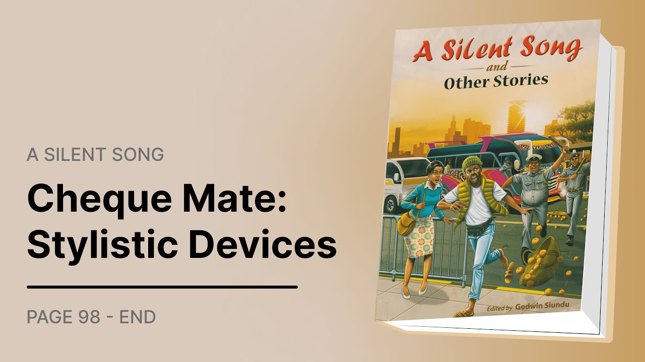 Cheque Mate Stylistic Devices