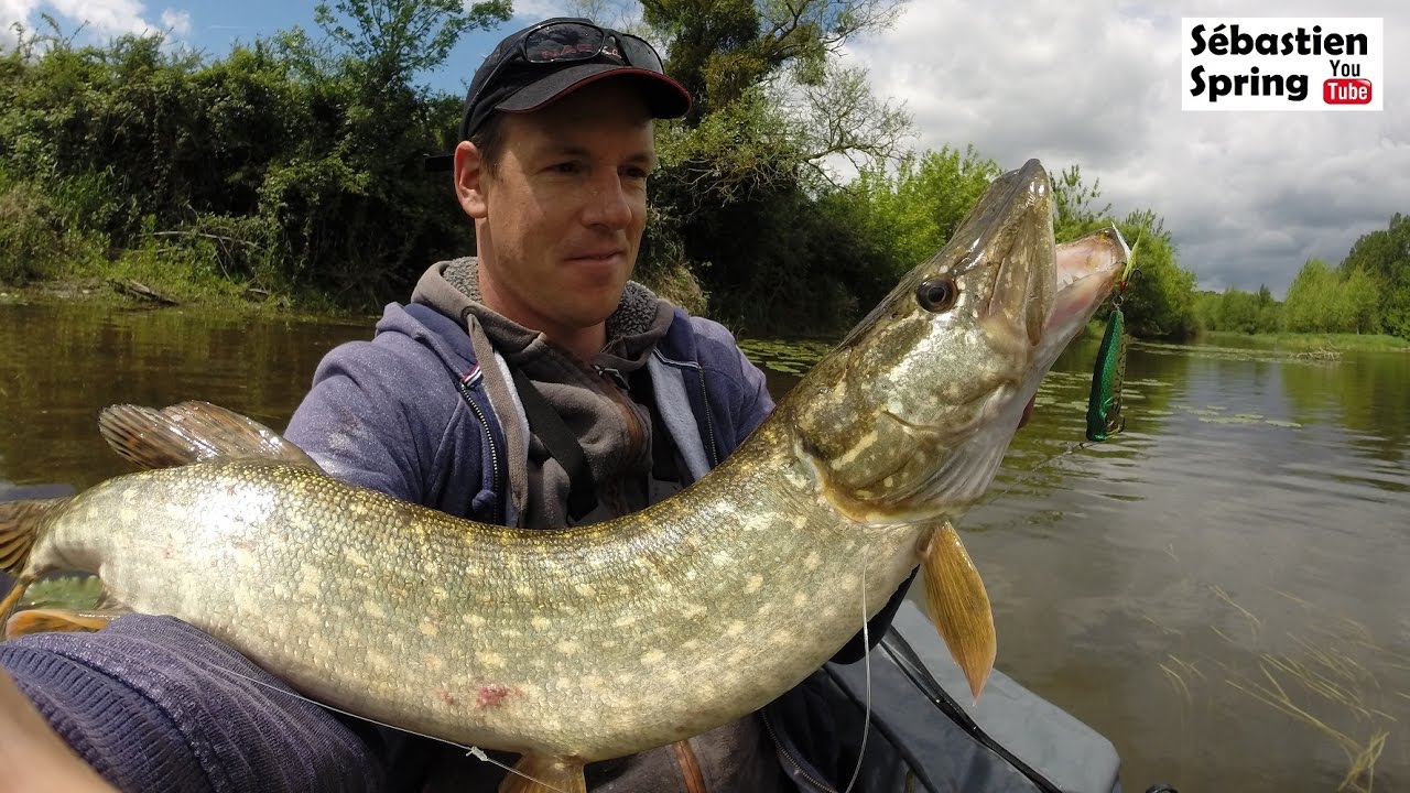 P&ecirc;che du brochet au leurre de surface Bubble Popper de River2Sea