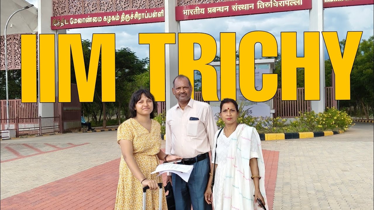 A Day at IIM Trichy with My Family | Campus & Mess Food Vlog 🍽️🏫
