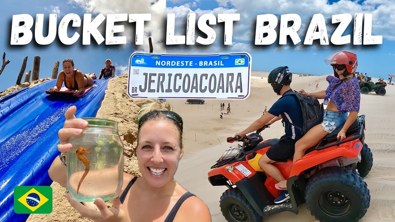 You Need to Add This Place to your BUCKET LIST - JERICOACOARA In BRAZIL, OUT OF THIS WORLD!