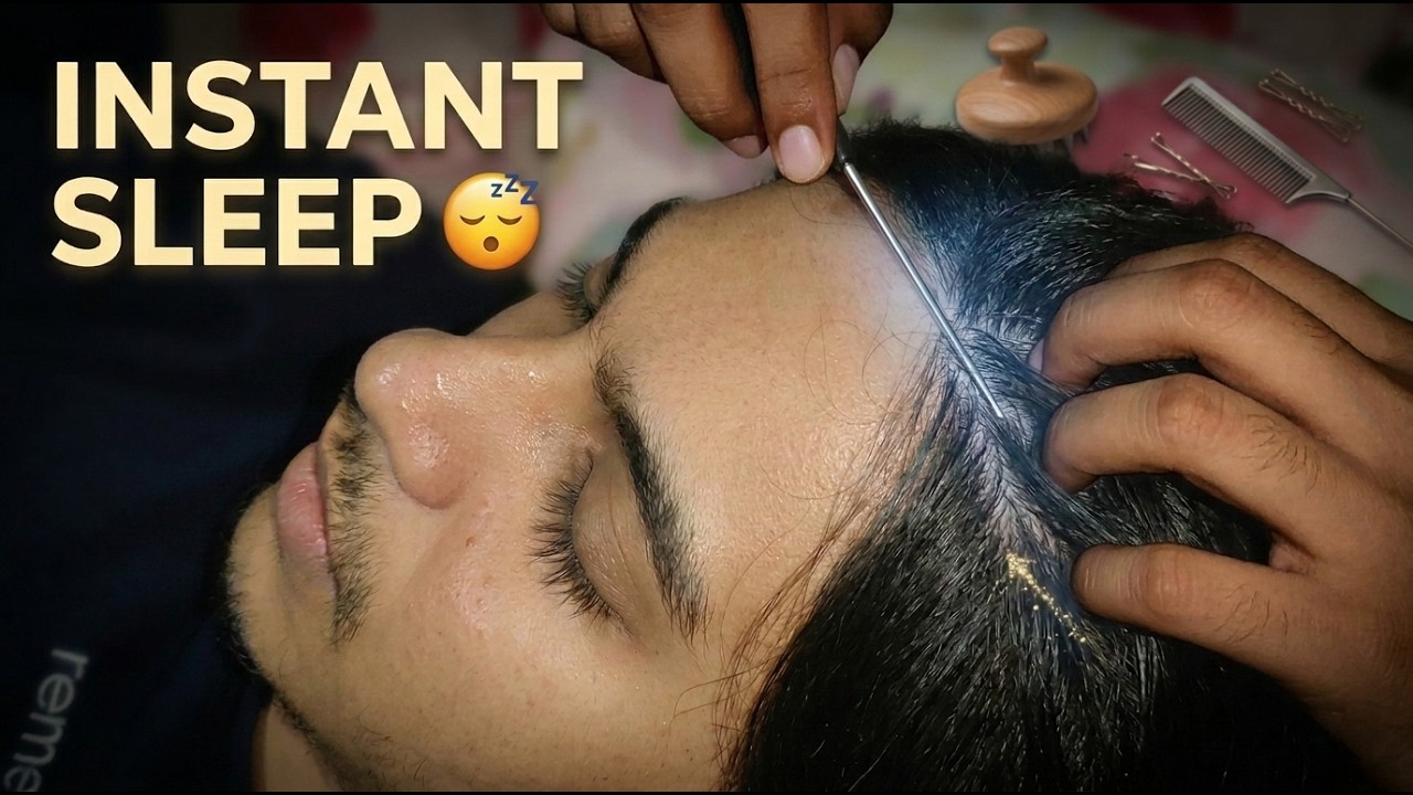 FALL ASLEEP😴 | ASMR: My Sister Does My Favorite Scalp ASMR Triggers