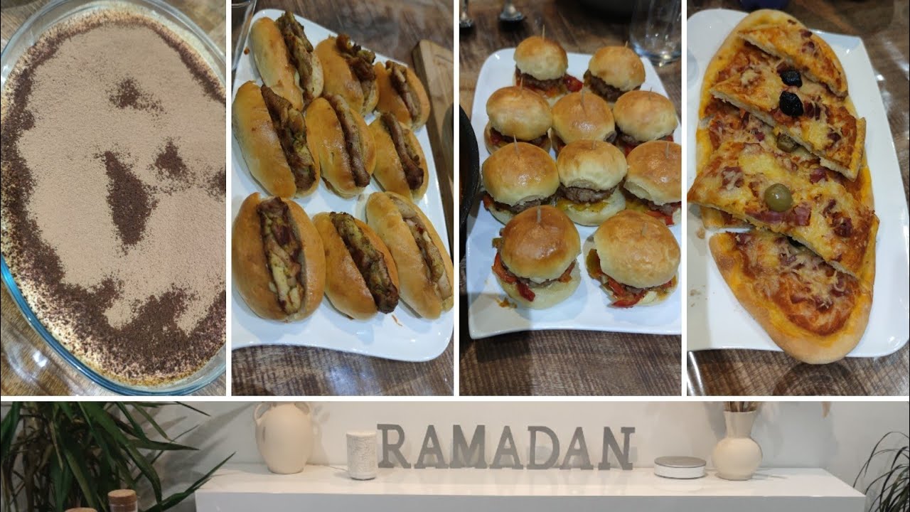 #ramadan  Ftour avec une pâte magique / pizza / salée , buffet
