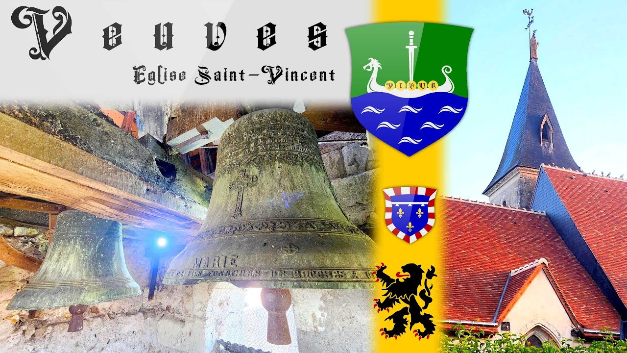 Cloches:Veuzain-Sur-Loire, (Veuves - FR-41), Eglise Saint-Vincent