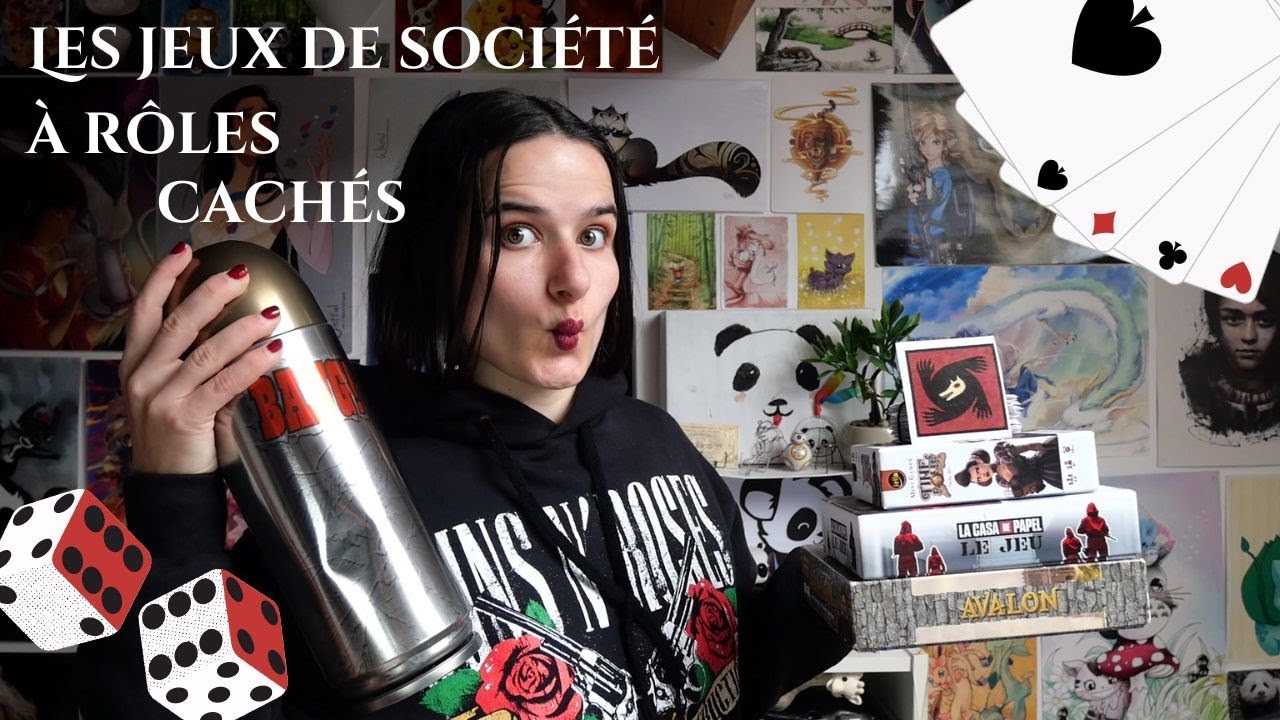 Top 10 des jeux de société à rôles cachés 🎲