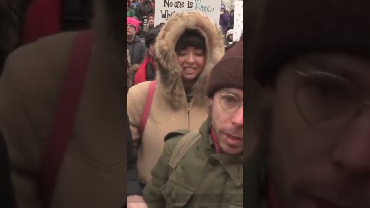 #SHORTS Flashback: Thug punches Sheila Gunn Reid at the Women's March