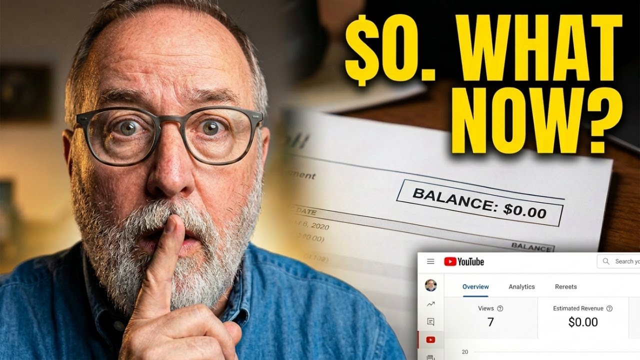 Starting a Channel Over 50: $0 Reality Check