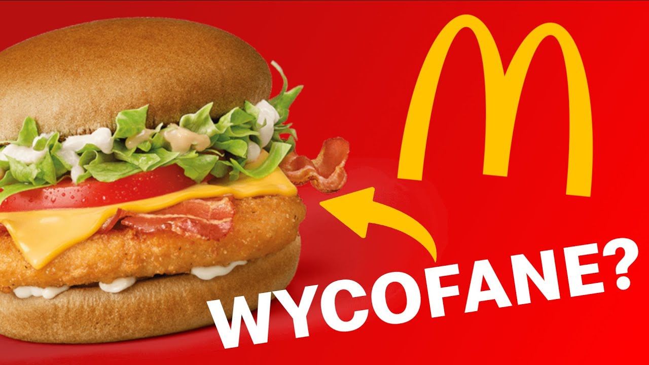 WYCOFANE PRODUKTY Z MCDONALD'S POLSKA - PAMIĘTASZ JE?
