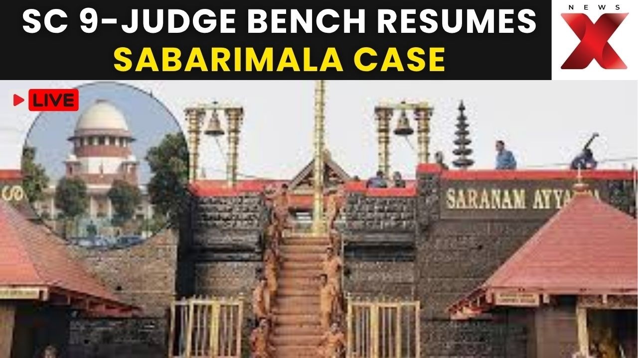 Sabarimala Case Hearing LIVE: SC 9-Judge Bench Resumes Sabarimala Case, CJI Clears Article Clash