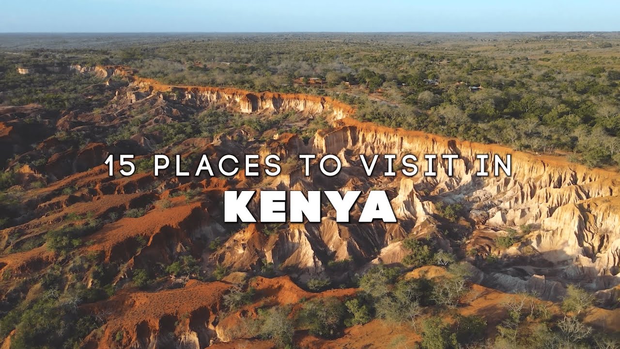 Top 15 Places to visit in Kenya 🇰🇪 - 4K Travel Video