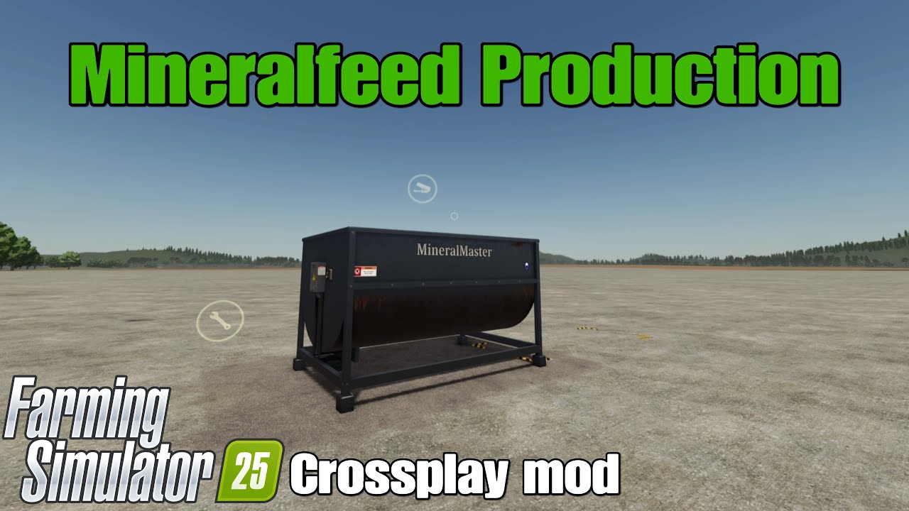Mineralfeed Production / FS25 crossplay mod