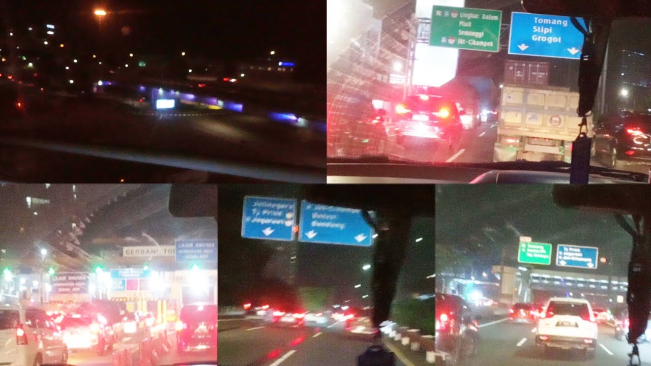 Mulai Dari Bitung Tangerang Banten Ke Cikarang Barat Bekasi Lewat Jalan Tol