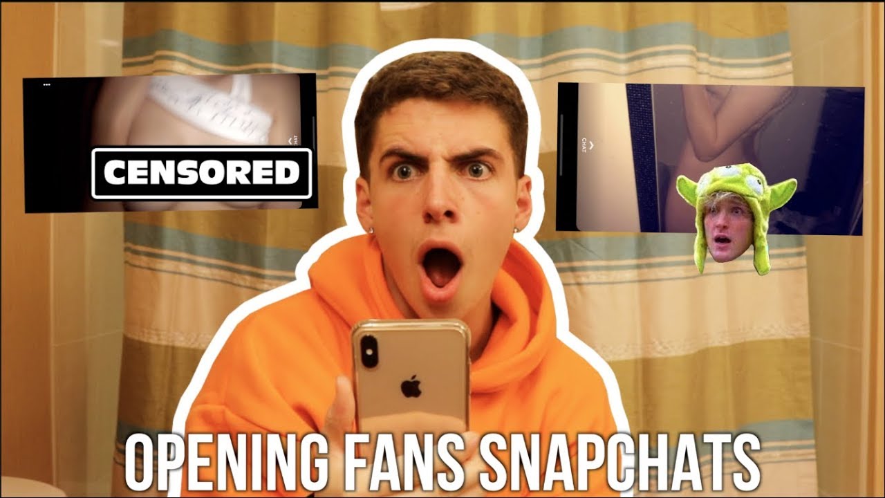 OPENING FANS SNAPCHATS | Zach Clayton