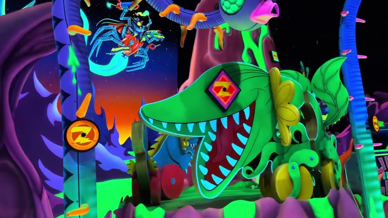 Buzz Lightyear Astro Blasters 8K with Excellent Light Disneyland September 2025