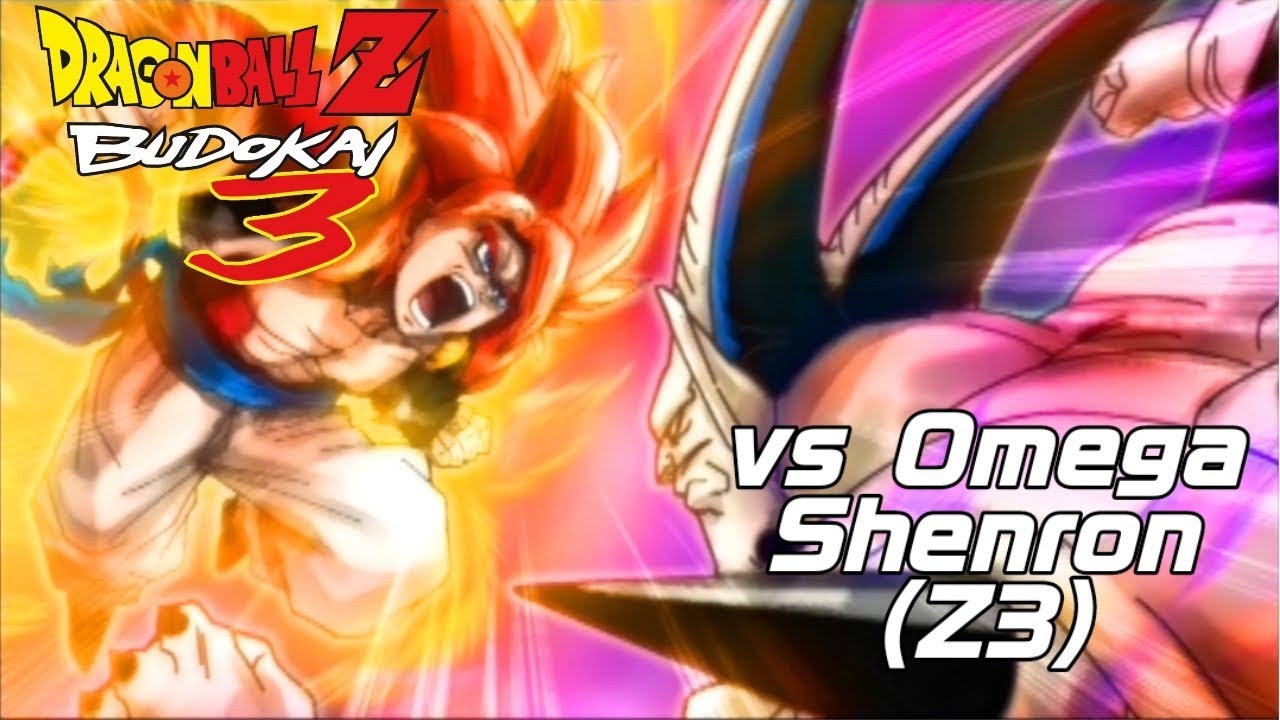 Dragon Ball Z : Budokai 3 - Gogeta (Super Saiyen 4) vs Omega Shenron ([Z3] Max Difficulty + Ending)