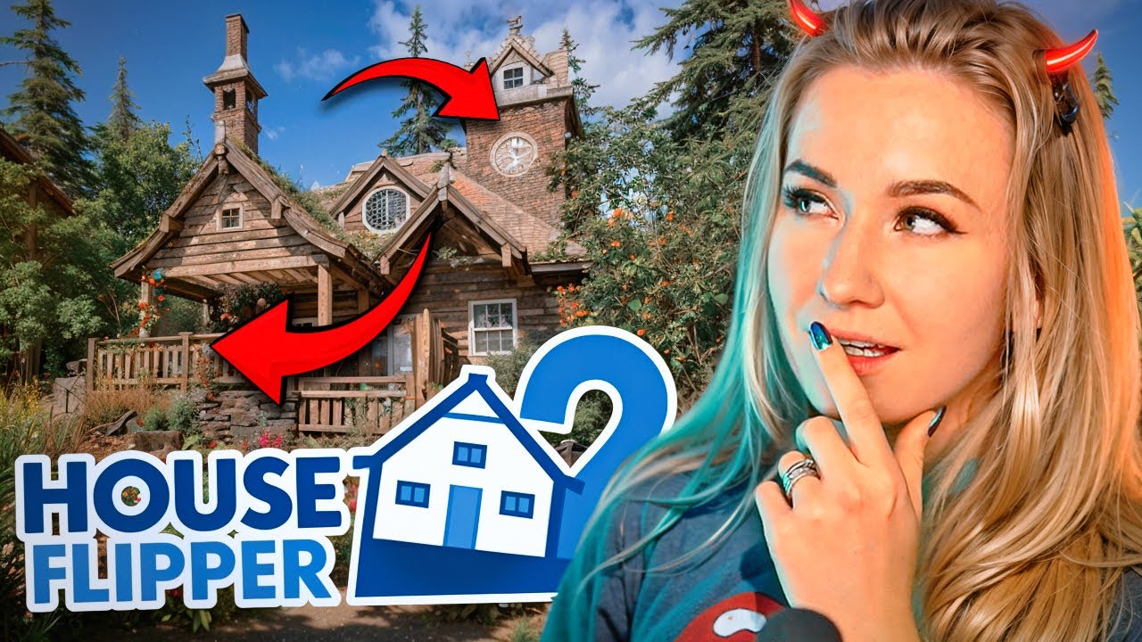 РЕМОНТ СКАЗОЧНОГО ДОМА с Олегом Брейном! // HOUSE FLIPPER 2