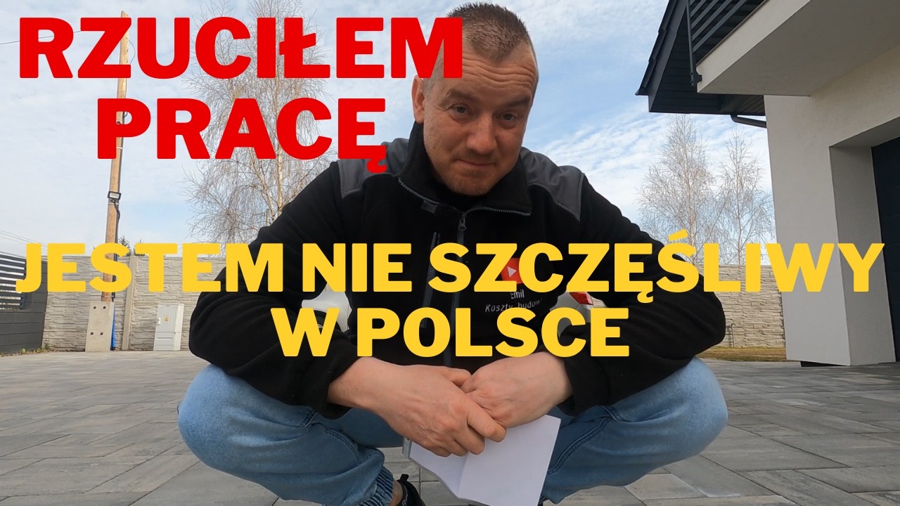 Rzuciłem pracę dobrze płatną 13/04/2026