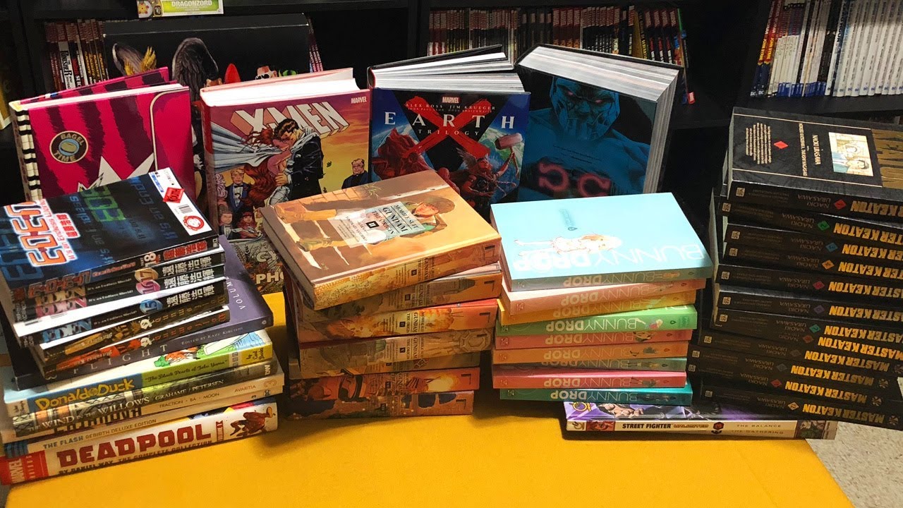 Graphic Novel, Omnibus, Hard Covers, TPBs and Manga September 2018 Haul