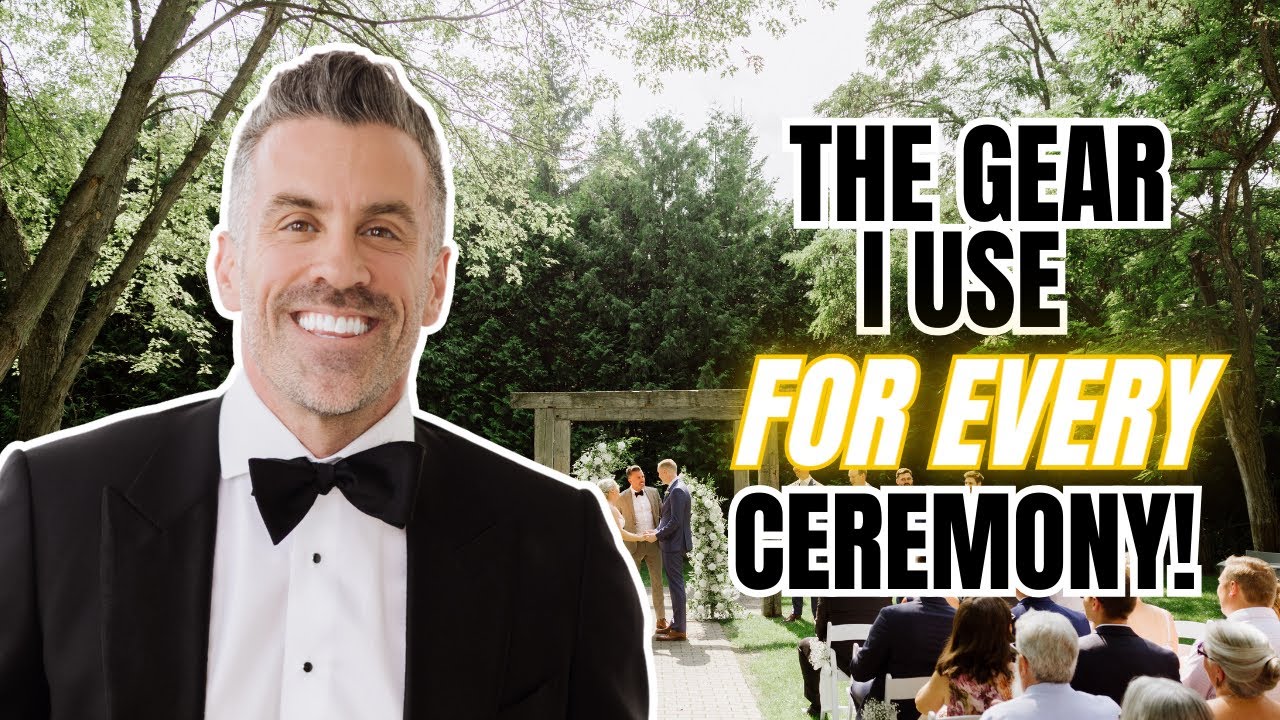The audio gear I bring to EVERY wedding ceremony