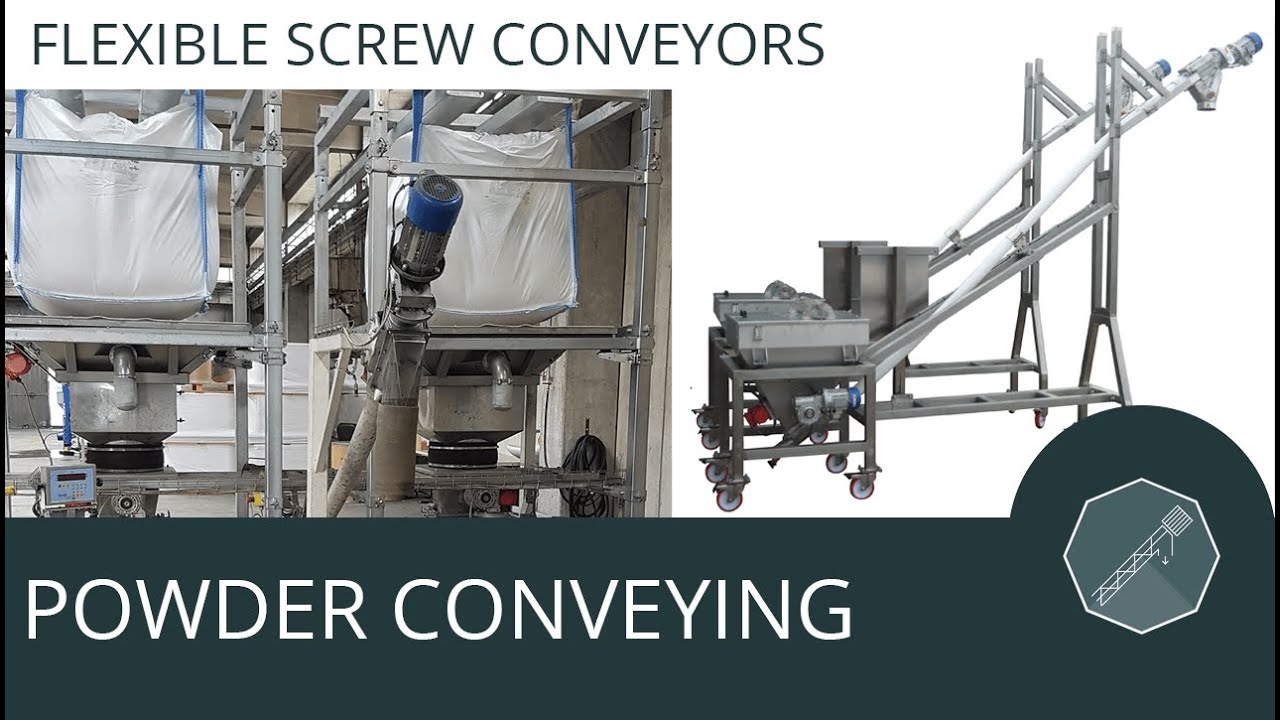 Flexible Screw Conveyors - Gimat Engineering