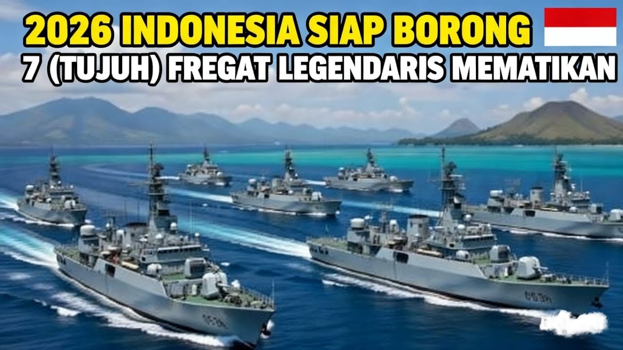 Guncang Kawasan! Indonesia Borong 7 Fregat Sekaligus: Kuantitas Adalah Kualitas Baru?