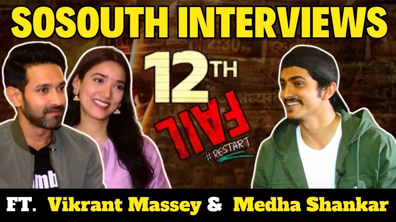 ZNMD Game with 12th Fail Actors | Vikrant Massey | Medha Shankar | Q and A | SoSouth Interviews