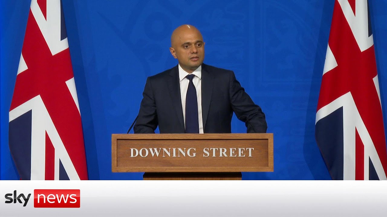 Watch live: Sajid Javid holds a news conference