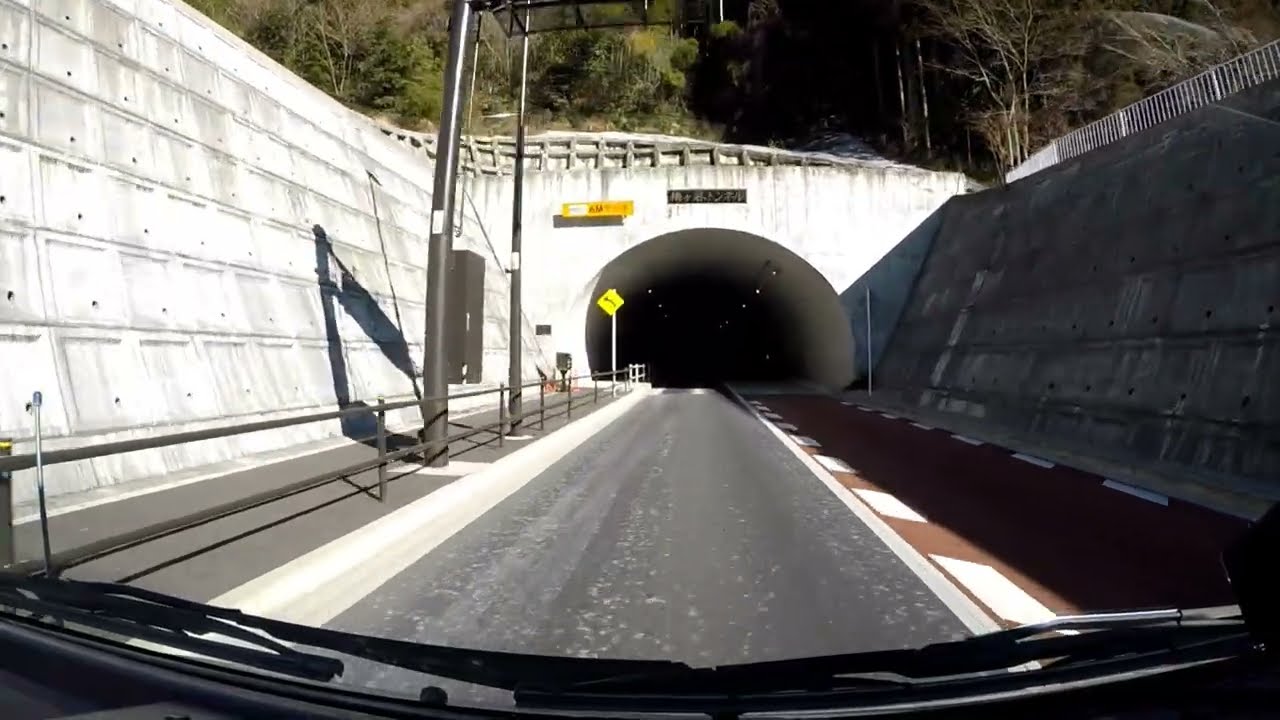 東京ドライブ動画 梅ヶ谷トンネルから梅ヶ谷峠を日の出方面へ #trending #viral #automobile 