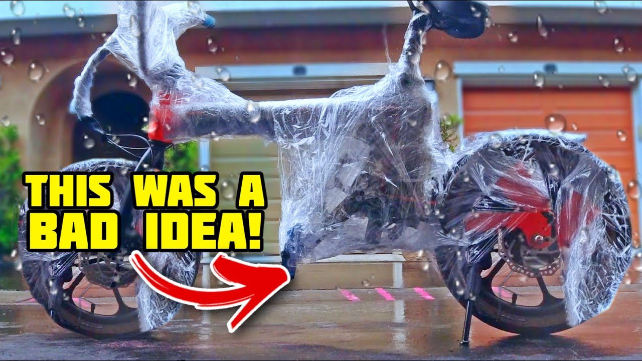 SHOCKING! E-biking in the rain is a BAD IDEA!