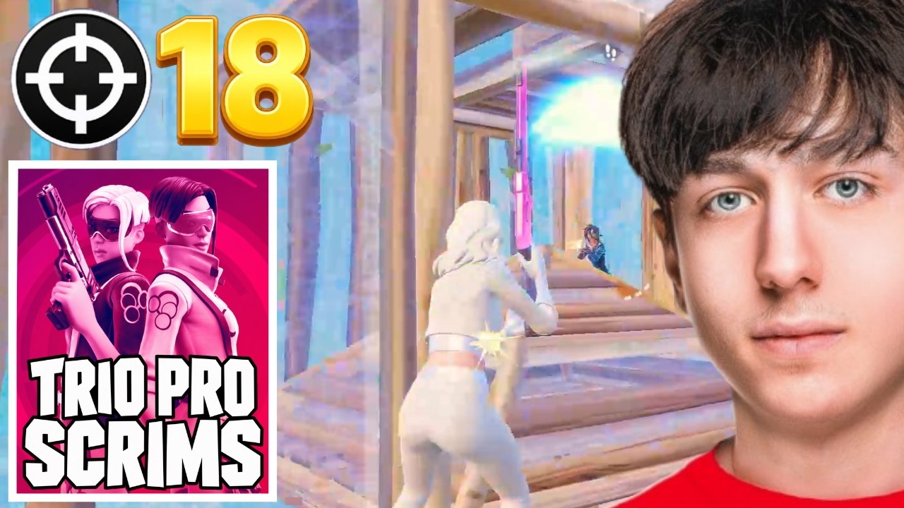 PeterBot DOMINATES Trio PRO Scrims With Reet & Rapid!🏆 (Full Stream)