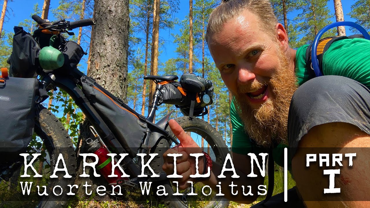 Fatbike (Canyon DUDE) / 3yön - Bikepacking retki - Karkkilan Wuorten Walloitus OSA1 (Vähäveden tila)