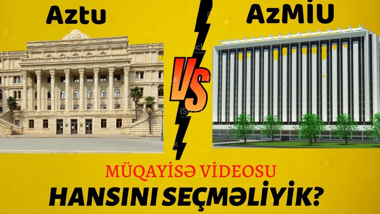 Texniki Universitet vs Memarlıq İnşaat Universiteti (Aztu vs AzMİU)