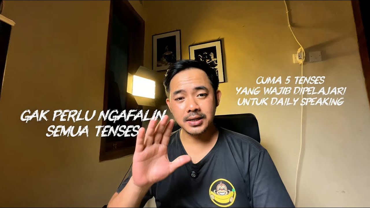CUMA 5 TENSES BAHASA INGGRIS YANG WAJIB DIPELAJARI UNTUK DAILY SPEAKING‼️