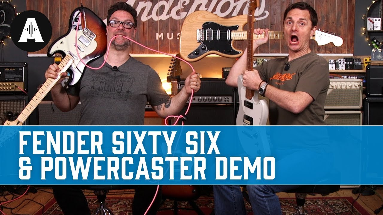 Fender's Wacky New Alternate Reality Guitars - Sixty Six & Powercaster