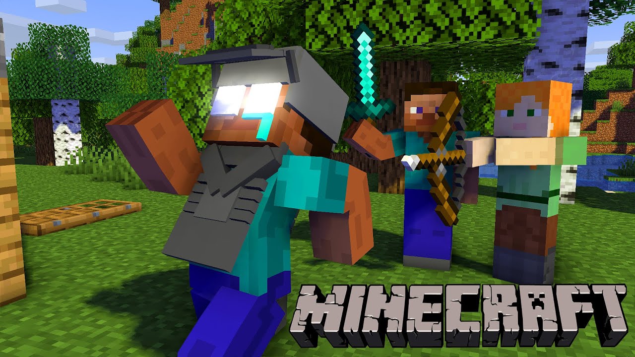 PLAYING NORMAL MINECRAFT CHALLENGE | Platabush Animation