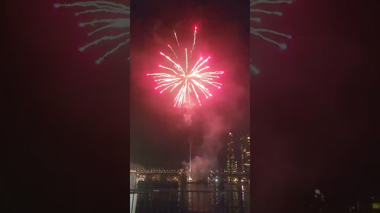 Saturday Fireworks at Darling Harbour 