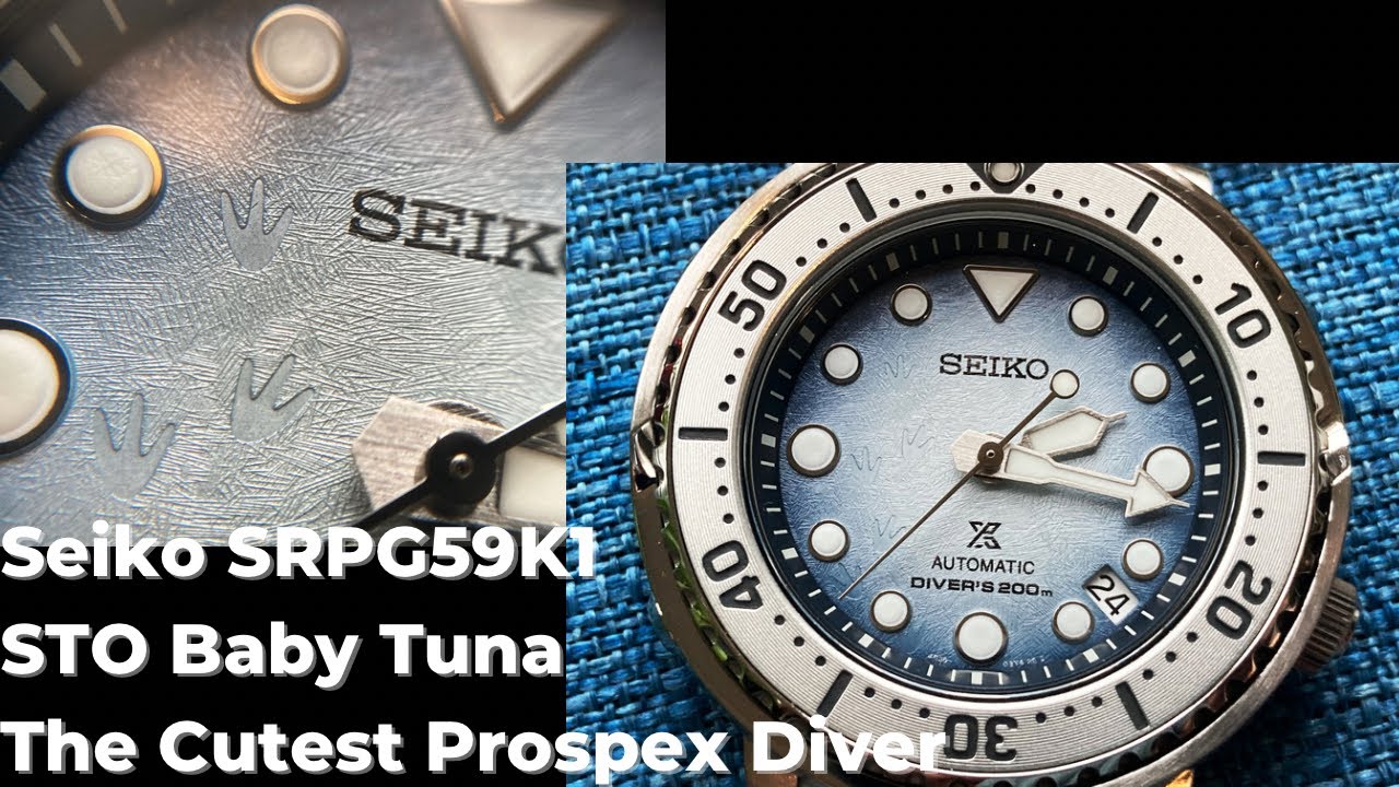 Seiko SRPG59K1 STO Baby Tuna - is this the cutest Seiko diver?
