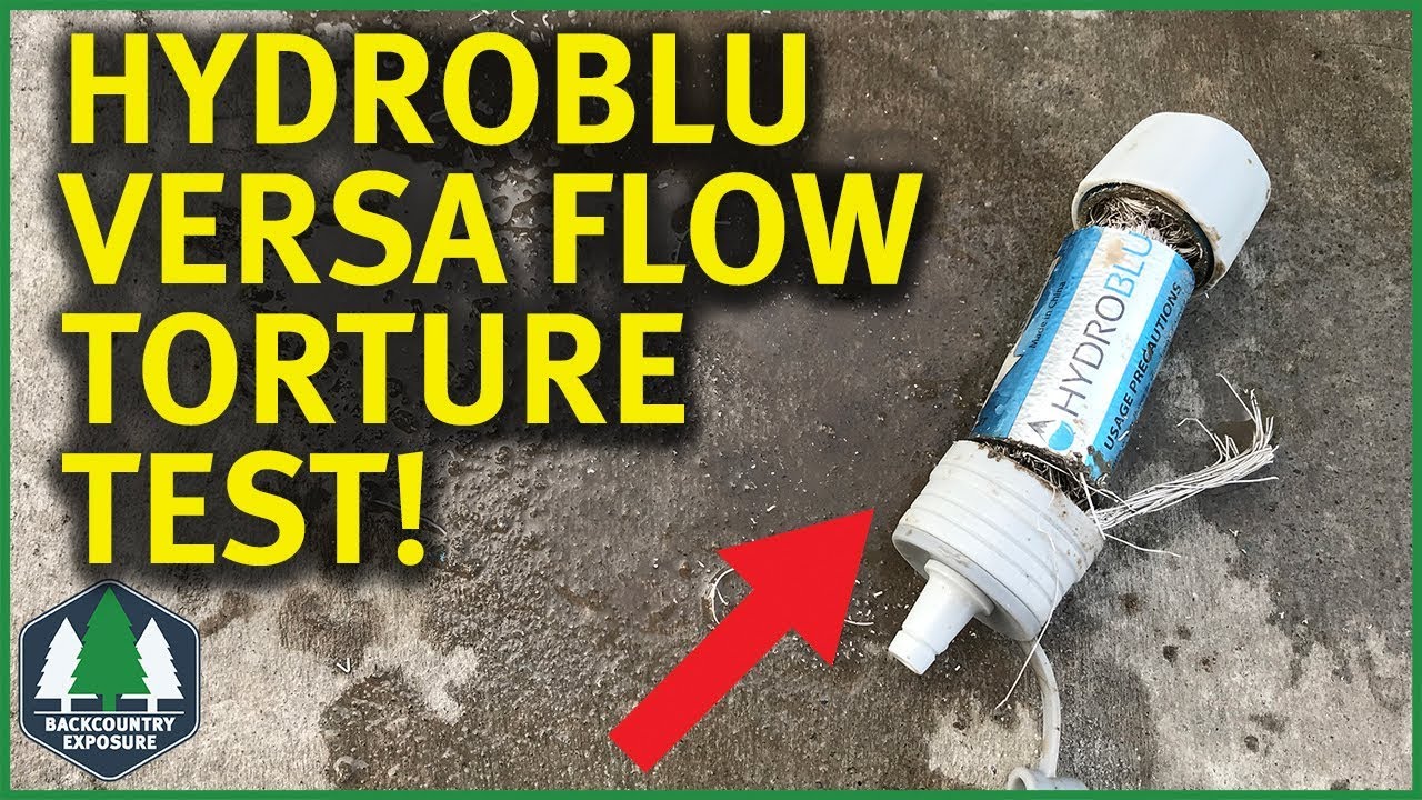 HydroBlu Versa Flow Torture Test | Dissecting A Water Filter!