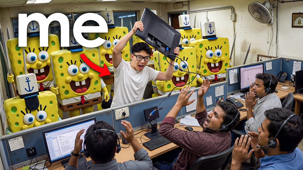 I Raided Scam Call Centers In India!