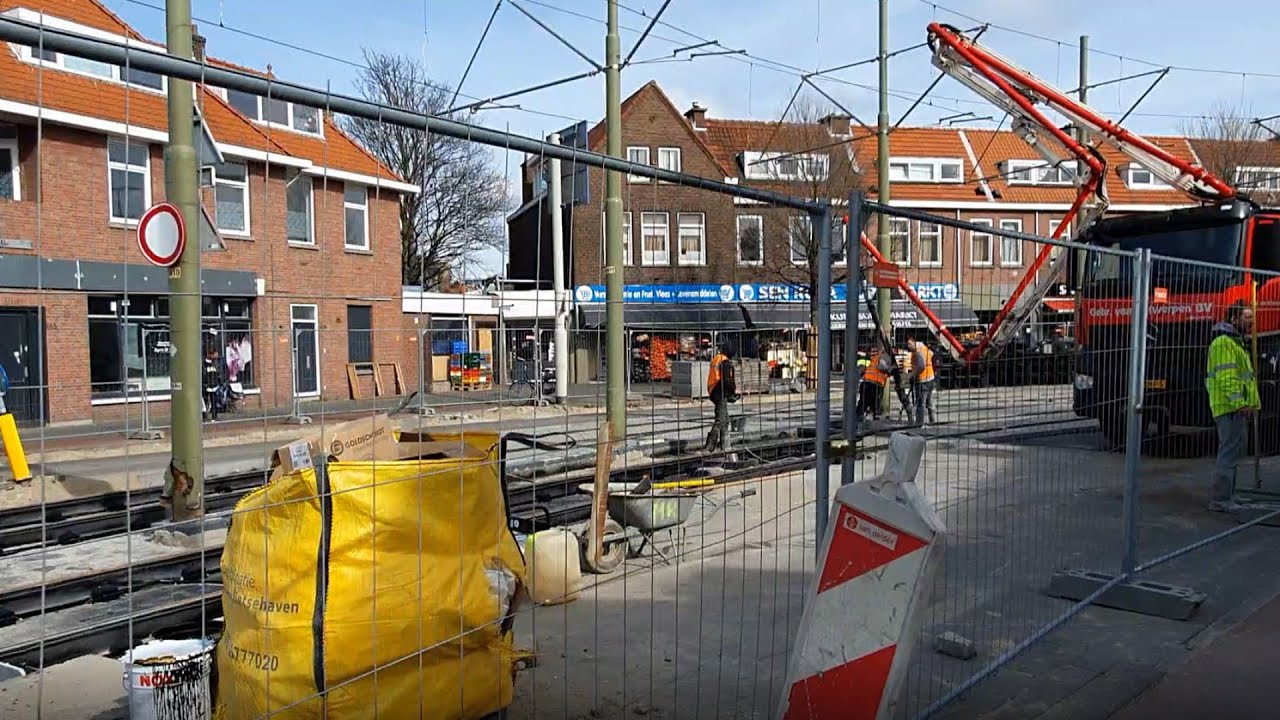 Renovation of Dutch tram tracks, part 2