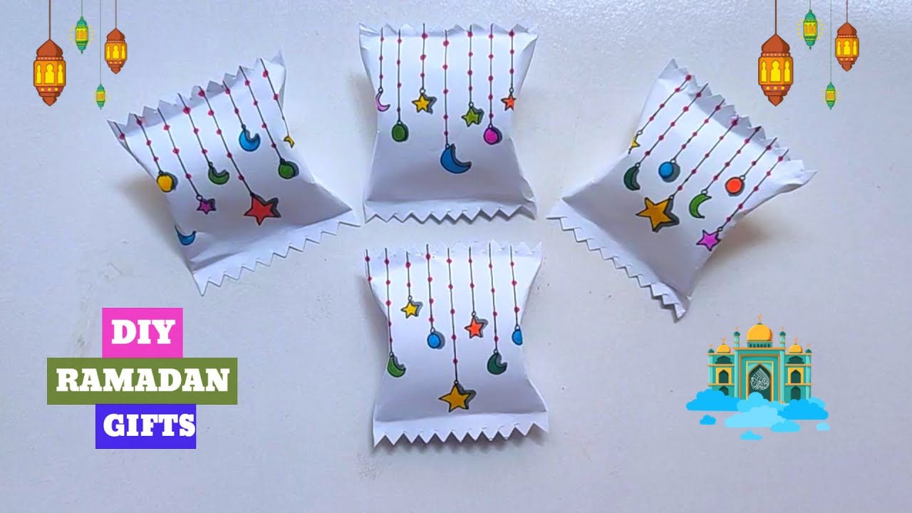 DIY - SURPRISE MESSAGE GIFT FOR RAMADAN | No Time Ramadan Gift |Happy Ramadan Mubarak Gift 