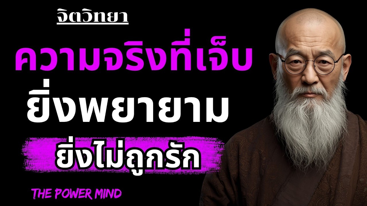 จิตวิทยาความรัก ทำไมยิ่งพยายาม  ยิ่งไม่ถูกรัก| THE POWER MIND