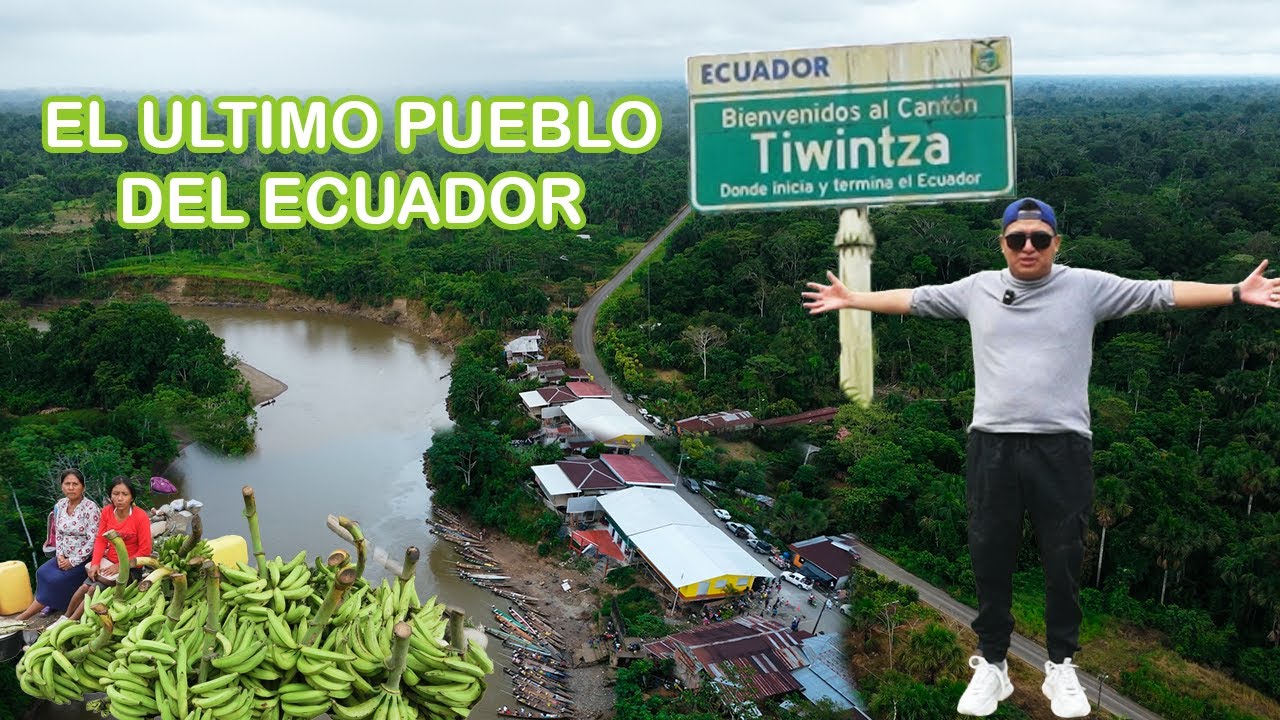 FERIA SHUAR EN MEDIO DE LA SELVA DONDE TERMINA EL ECUADOR  I GEO LEMA