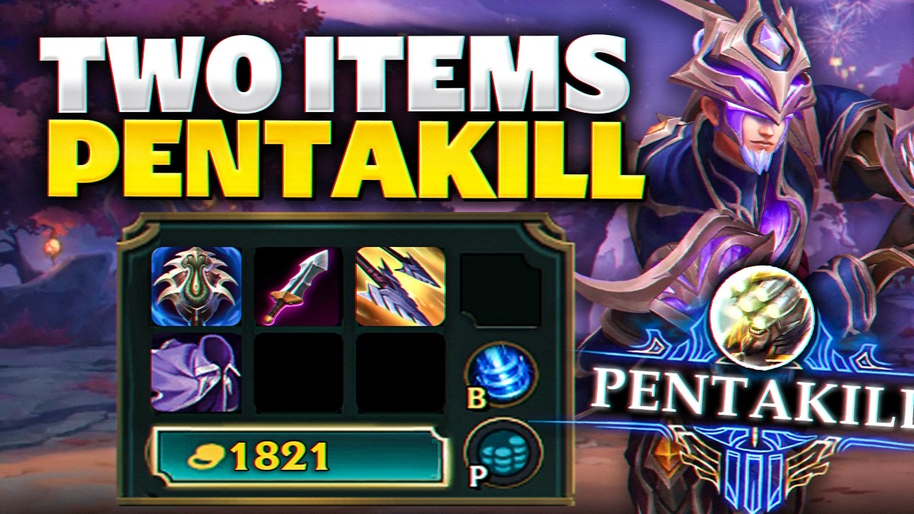 YOU DON'T NEED FULL BUILD TO GET PENTA WITH YI